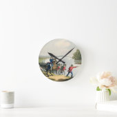 De slag om Waterloo besloot door de hertog van Wel Ronde Klok (Huis)