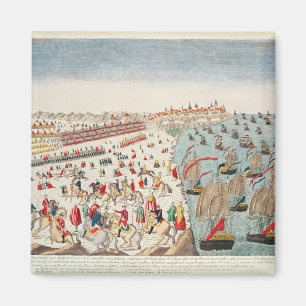 De slag om Yorktown, 19 oktober 1781 Magneet