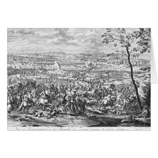 De slag om Zenta, 1697 (Voorkant Horizontaal)