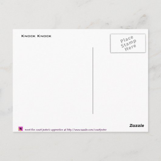 De Slag van de slag Briefkaart (Achterkant)