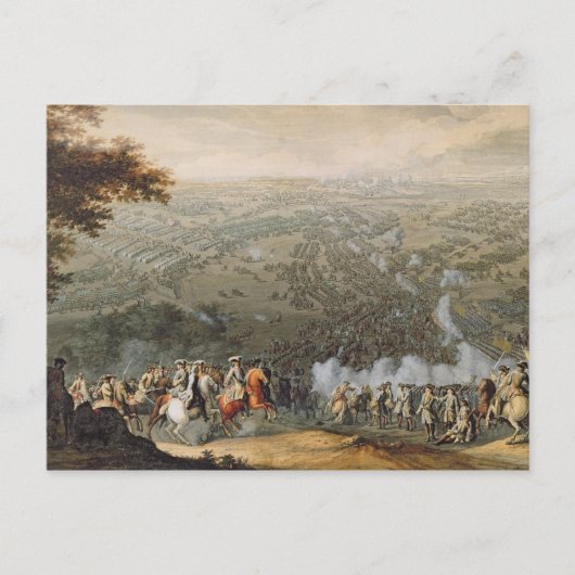 De slag van Poltava 2 Briefkaart (Voorkant)