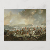 De slag van Waterloo, 18 Juni 1815 Briefkaart (Voorkant)