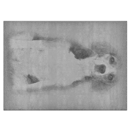 De slagader wordt getrokken met een potlood snijplank (Voorkant)