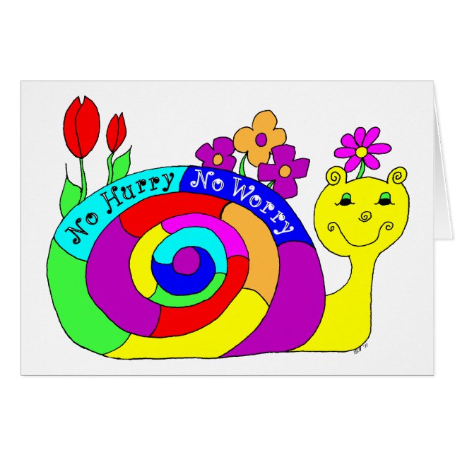 De slak niet vertragen Geen zorgen (Voorkant Horizontaal)