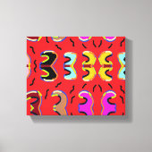 De slak van de kunst canvas afdruk (Voorkant)