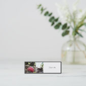 De slakken nieuwe thuis mini visitekaartje (Staand voorkant)