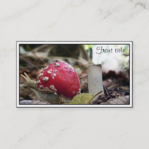 De slakken nieuwe thuis visitekaartje