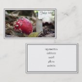 De slakken nieuwe thuis visitekaartje (Voorkant / Achterkant)