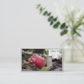 De slakken nieuwe thuis visitekaartje (Staand voorkant)