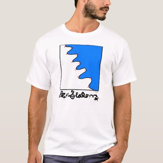 De Slalom T-shirt (Voorkant)