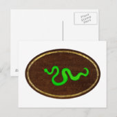 De slang 2009 briefkaart (Voorkant / Achterkant)