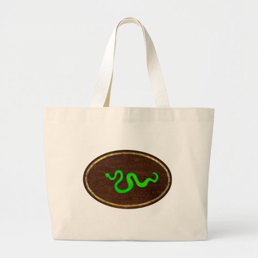 De slang 2009 grote tote bag (Voorkant)
