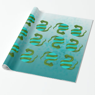 De slang cadeaupapier