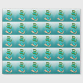 De slang cadeaupapier (Vlak)