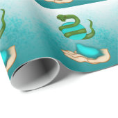 De slang cadeaupapier (Rol Hoek)