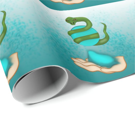 De slang cadeaupapier (Rol Hoek)