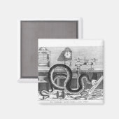 De slang en de bestanden kunnen worden gevuld magneet (Voorkant / Achterkant)