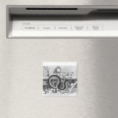 De slang en de bestanden kunnen worden gevuld magneet (Insitu (Vaatwasser))