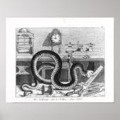 De slang en de bestanden kunnen worden gevuld poster (Voorkant)