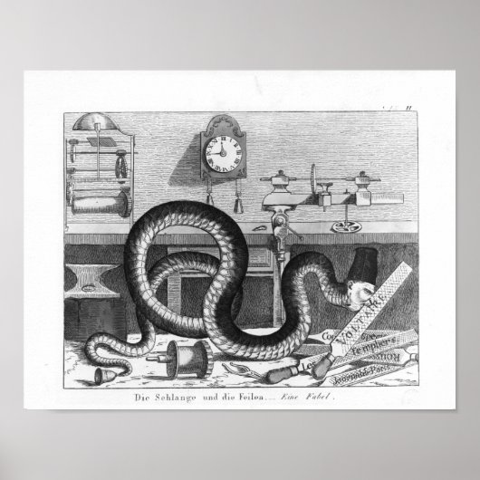 De slang en de bestanden kunnen worden gevuld poster (Voorkant)