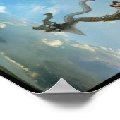 de slang en de maan poster (Hoek)