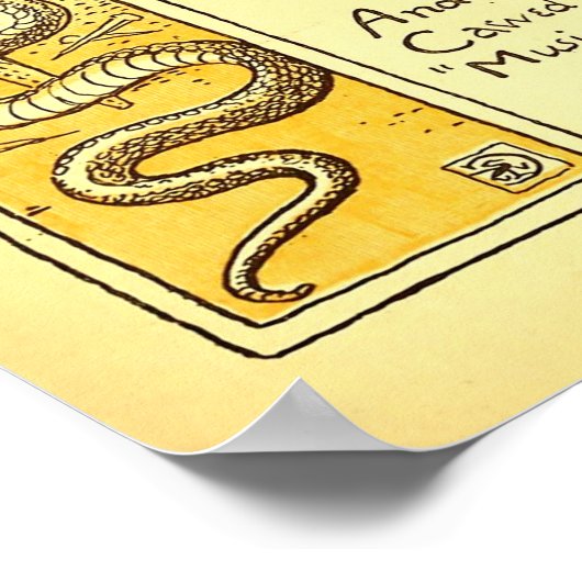 De Slang en het Dossier Walter Crane Poster (Hoek)