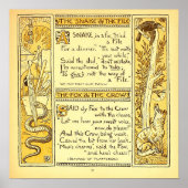 De Slang en het Dossier Walter Crane Poster (Voorkant)