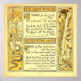 De Slang en het Dossier Walter Crane Poster