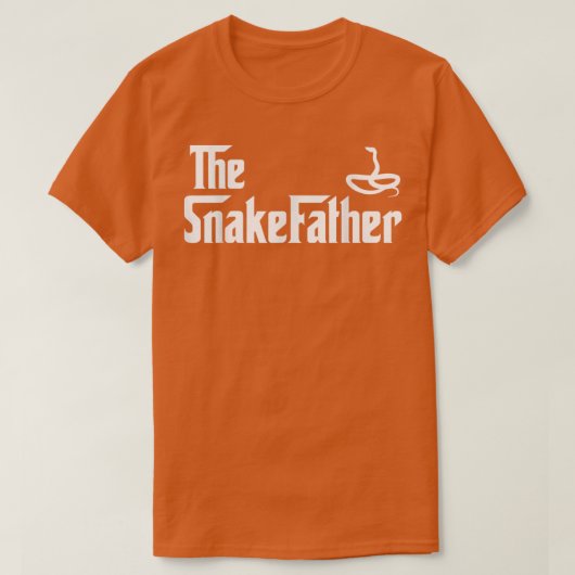 De slang FatherReptile Lover T-shirt (Design voorkant)