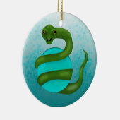 De slang keramisch ornament (Rechts)