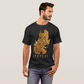De slang muurschildering t-shirt (Voorkant volledig)