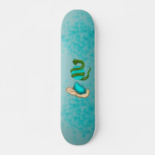 De slang persoonlijk skateboard