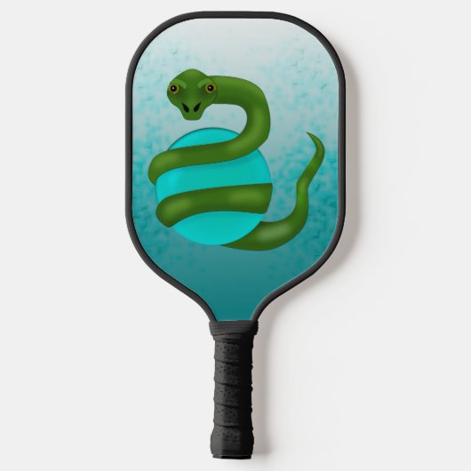 De slang pickleball paddle (Achterkant)