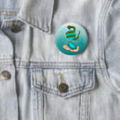De slang ronde button 5,7 cm (In situ)