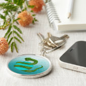 De slang sleutelhanger (Zijkant)