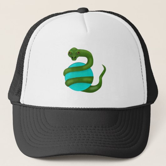 De slang trucker pet (Voorkant)