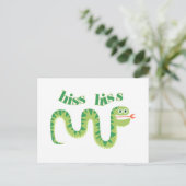 De Slang van de Sisklank van de sisklank Briefkaart (Staand voorkant)