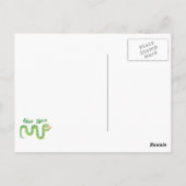 De Slang van de Sisklank van de sisklank Briefkaart (Achterkant)