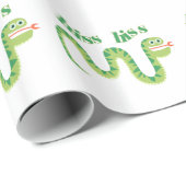 De Slang van de Sisklank van de sisklank Cadeaupapier (Rol Hoek)