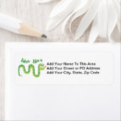 De Slang van de Sisklank van de sisklank Etiket (Insitu)