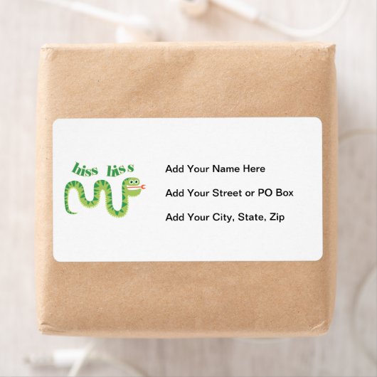 De Slang van de Sisklank van de sisklank Etiket (Insitu)