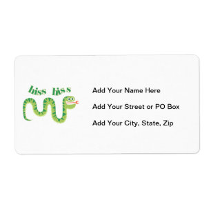 De Slang van de Sisklank van de sisklank Etiket