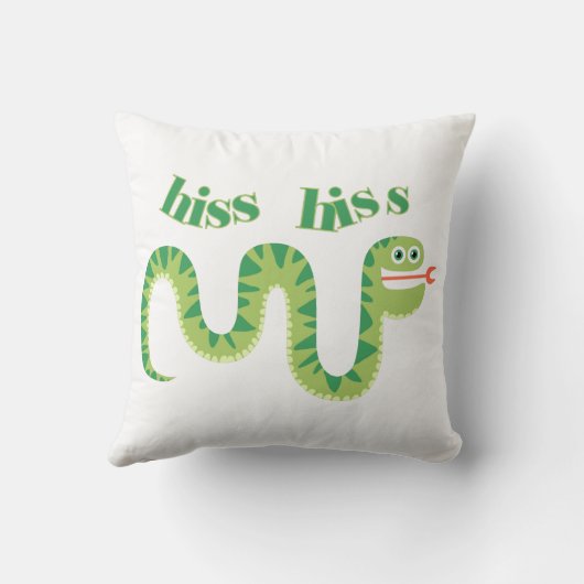 De Slang van de Sisklank van de sisklank Kussen (Achterkant)