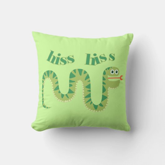De Slang van de Sisklank van de sisklank Kussen (Voorkant)