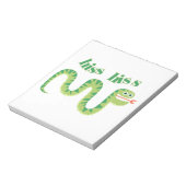 De Slang van de Sisklank van de sisklank Notitieblok (Linkerzijde)