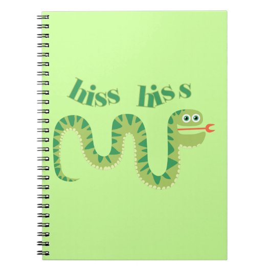 De Slang van de Sisklank van de sisklank Notitieboek (Voorkant)