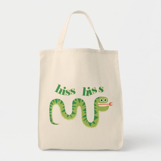 De Slang van de Sisklank van de sisklank Tote Bag (Voorkant)