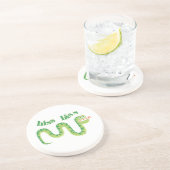 De Slang van de Sisklank van de sisklank Zandsteen Onderzetter (Zijkant)