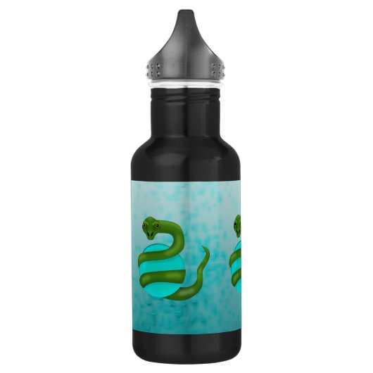 De slang waterfles (Links)
