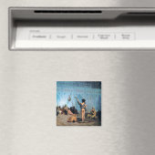 "De slangenbezweerder", door Jean Leon Gerome Magneet (Insitu (Vaatwasser))